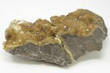 Gemmy, Yellow Fluorite Crystals - Moscona Mine, Spain #188324-1